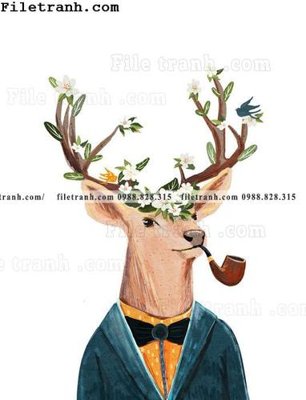 File tranh tranh ve hoat hinh phong tre em 232 (file gốc) chuẩn màu in