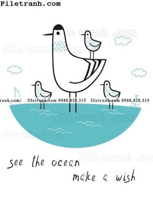 File gốc tranh ve hoat hinh phong tre em 243 (in tráng gương) ốp tường