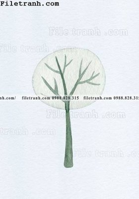 File ảnh tranh ve hoat hinh phong tre em 384 (gốc) in decal dán tường