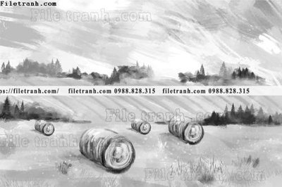 Hình ảnh file gốc tranh ve mau nuoc 1532 (chất lượng cao)