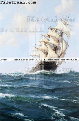 File tranh tranh ve son dau thuan buom xuoi gio 2015 (ảnh gốc) không bị mờ