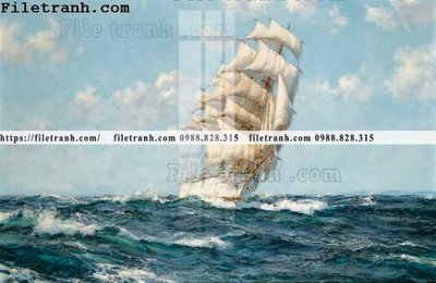 File ảnh tranh ve son dau thuan buom xuoi gio 2016 (gốc) in standee