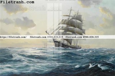 Tải file tranh ve son dau thuan buom xuoi gio 2058 (gốc) chủ đề hoa sen