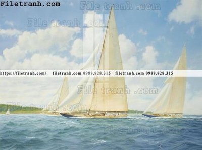 File tranh tranh ve son dau thuan buom xuoi gio 2083 (ảnh gốc) chi tiết rõ ràng