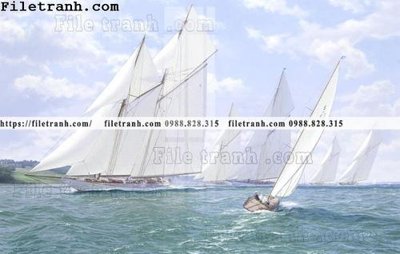 Tải file tranh ve son dau thuan buom xuoi gio 2093 (gốc) làm file tranh quảng cáo