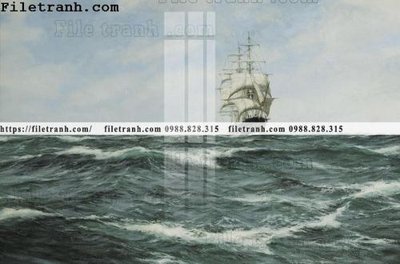 Tải file gốc in lụa tranh ve son dau thuan buom xuoi gio 2107 siêu nét