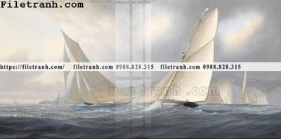 File in ấn tranh ve son dau thuan buom xuoi gio 2112 (bản gốc) chất lượng cao