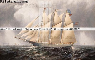 File in ấn tranh ve son dau thuan buom xuoi gio 2149 (bản gốc) cao cấp