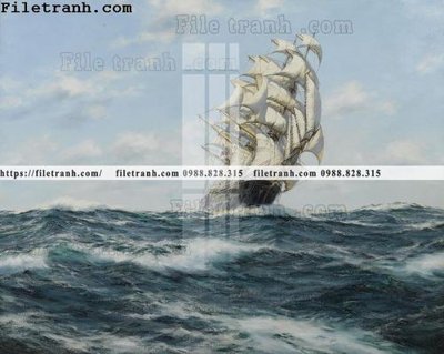 File tranh tranh ve son dau thuan buom xuoi gio 2152 (ảnh gốc) sắc nét hoàn hảo