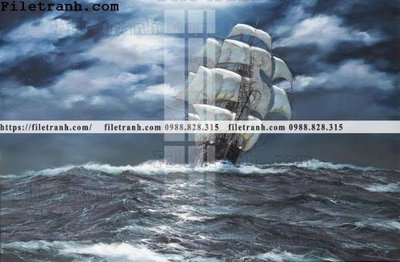 Tệp tin gốc tranh ve son dau thuan buom xuoi gio 2156 (dùng cho in) tranh ve son dau thuan buom xuoi gio 2156