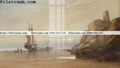 File tranh tranh ve son dau thuan buom xuoi gio 2176 (ảnh gốc) không bị mờ