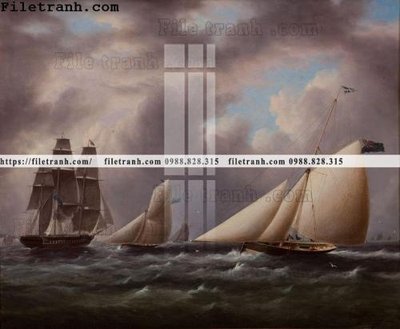 File gốc tranh ve son dau thuan buom xuoi gio 2178 (cho in ấn) độc quyền