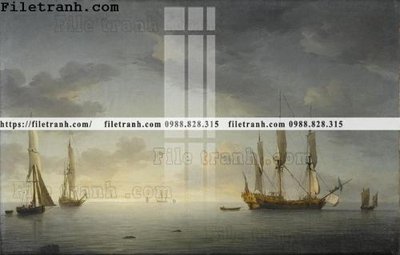 Download file tranh ve son dau thuan buom xuoi gio 2183 (gốc) in mica bàn thờ