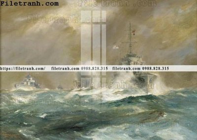 Tải file tranh ve son dau thuan buom xuoi gio 2199 (ảnh gốc) độ phân giải 300dpi