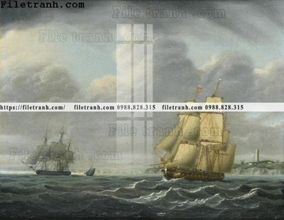 File gốc tranh ve son dau thuan buom xuoi gio 2202 (AI/EPS) cho in ấn