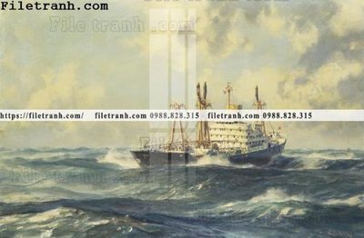 Tải file tranh ve son dau thuan buom xuoi gio 2254 (gốc) in nhanh