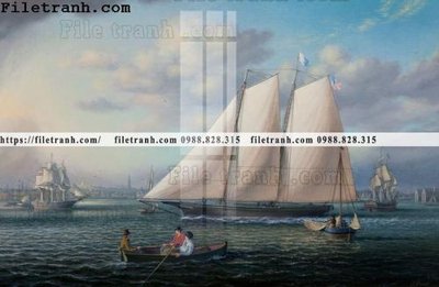 File gốc tranh ve son dau thuan buom xuoi gio 2279 (thiết kế) cho in ấn