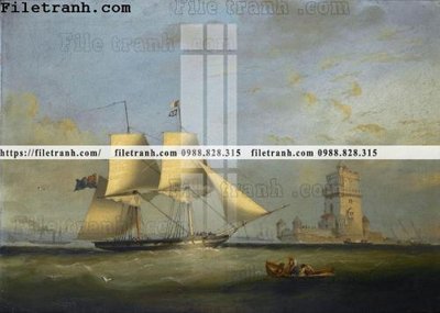 File gốc tranh ve son dau thuan buom xuoi gio 2286 (phiên bản chuẩn) để in ấn