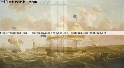 File PSD tranh ve son dau thuan buom xuoi gio 2298 (gốc) cho in quảng cáo