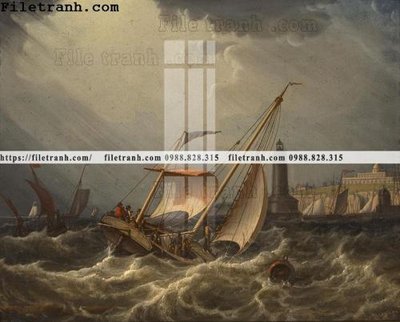 File gốc tranh ve son dau thuan buom xuoi gio 2299 (thiết kế) độc quyền