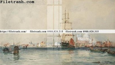 Chi tiết file tranh tráng gương tranh ve son dau thuan buom xuoi gio 2316 (ảnh gốc)