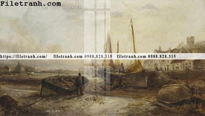 File tranh tranh ve son dau thuan buom xuoi gio 2343 (ảnh gốc) cho in ấn kỹ thuật số