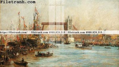 File gốc tranh ve son dau thuan buom xuoi gio 2359 (in ấn) không giới hạn