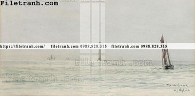 Chi tiết file tranh tráng gương tranh ve son dau thuan buom xuoi gio 2362 (ảnh gốc)