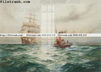 Tải file gốc tranh ve son dau thuan buom xuoi gio 2363 (bản PSD) chỉnh sửa được