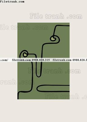 File tranh gốc tranh ve tay truu tuong don gian 609 (bản đẹp) độc quyền