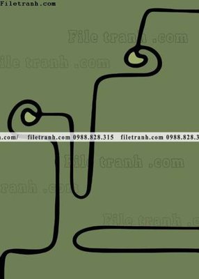 File gốc in ấn tranh ve tay truu tuong don gian 612 độ phân giải cao