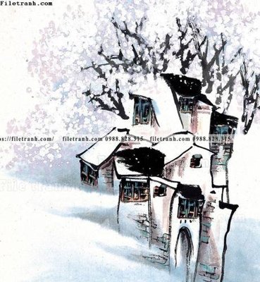 Tải file gốc tranh ve thi tran giang nam 755 (bản PSD) chỉnh sửa được