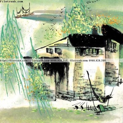 Tải xuống file tranh gốc tranh ve thi tran giang nam 775 (PSD/TIFF)