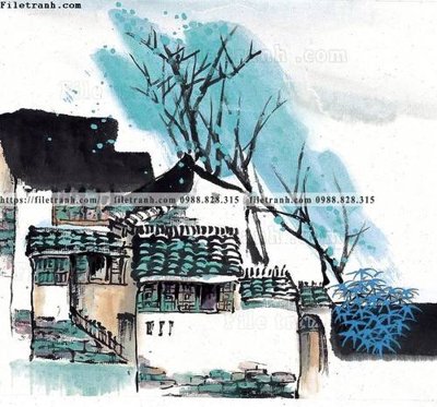 Tải file tranh ve thi tran giang nam 795 (gốc) in ấn ngay lập tức