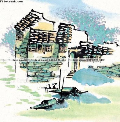 File in trần tranh ve thi tran giang nam 810 (file gốc) xuyên sáng