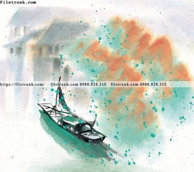 File gốc in ấn tranh ve thi tran giang nam 811 độ phân giải cao