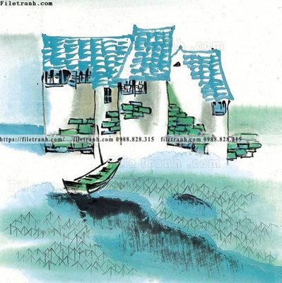 Tải xuống file tranh gốc tranh ve thi tran giang nam 822 (PSD/TIFF)