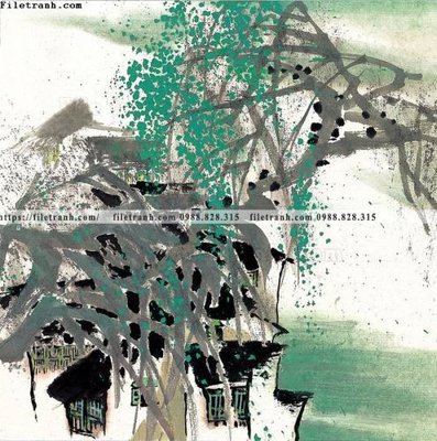 Download file gốc tranh ve thi tran giang nam 846 (in mica) trong suốt