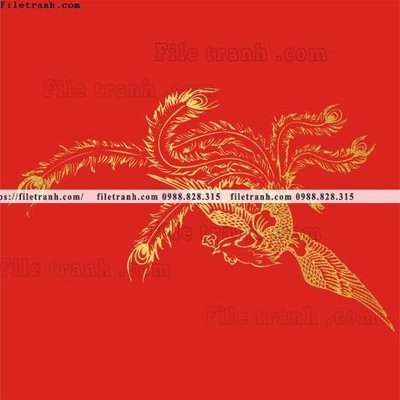 File gốc tranh vector rong vang 565 (in mica) trang trí