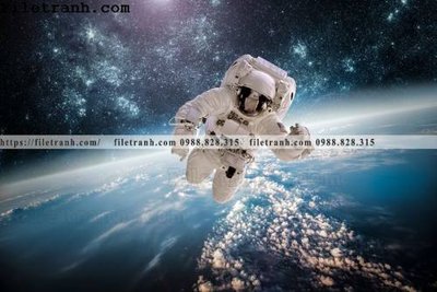 File gốc tranh vu tru phi hanh gia 101 cho in ấn và thiết kế