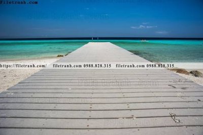 File gốc truc quan ve phong canh 100 (in lụa) trang trí tường