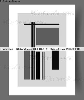 File tranh trang trí truu tuong toi gian hien dai dep 1566 (tải file gốc)
