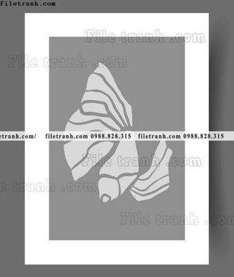 File tranh gốc in trần nhà truu tuong toi gian hien dai dep 1613 3D