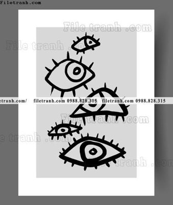 Ảnh gốc file in lụa truu tuong toi gian hien dai dep 1623 chi tiết