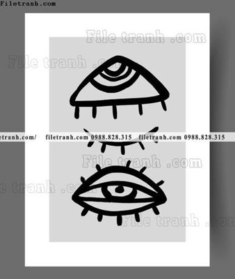 Tải file tranh truu tuong toi gian hien dai dep 1627 (gốc) tại Filetranh.com