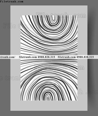File tranh truu tuong toi gian hien dai dep 1631 (bản gốc) in canvas