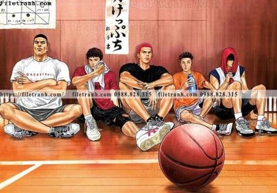 File tranh truyen tranh Slam Dunk 507 (ảnh gốc) cho in ấn kỹ thuật số