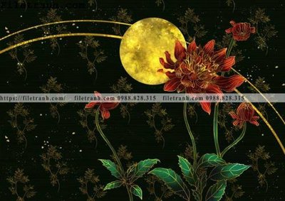 File tranh tuong nen xu huong quoc gia 135 (gốc) in film