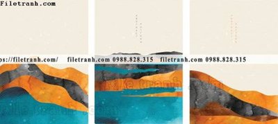 File in trần vector bo 3 truu tuong 1502 (bản gốc) đại dương