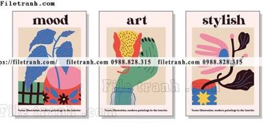 Tải file gốc vector bo 3 truu tuong dep 1505 (in không vỡ ảnh)